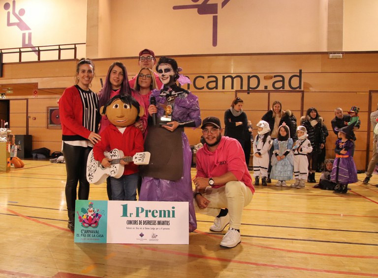Concurs de disfresses infantils del Carnaval del Pas de la Casa