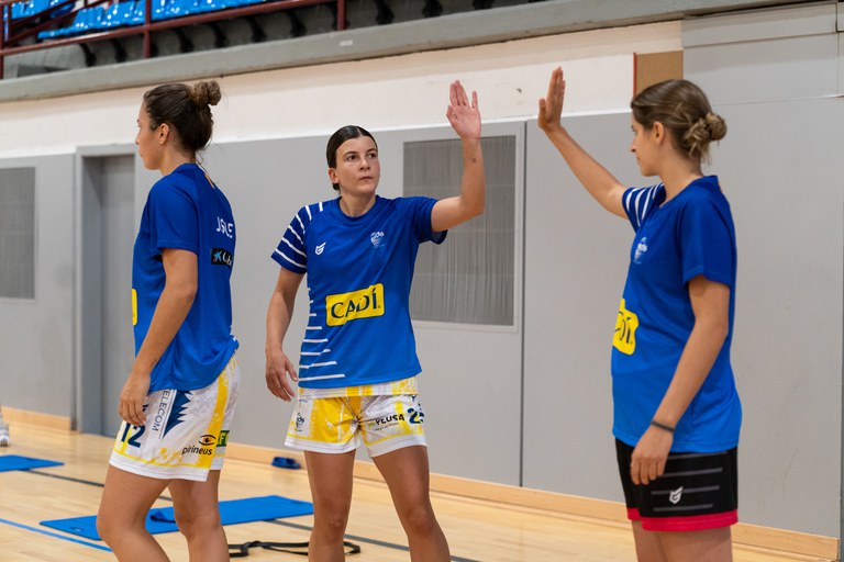 Partit femení V Trofeu Encamp de bàsquet entre el Barça CBS i el Cadí La Seu