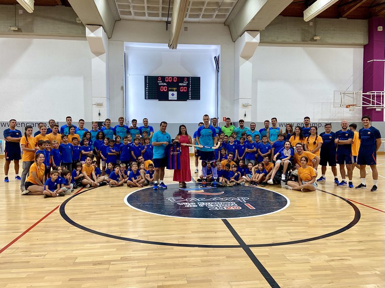 Estada del Barça d'hoquei a Encamp. Agost 2022.