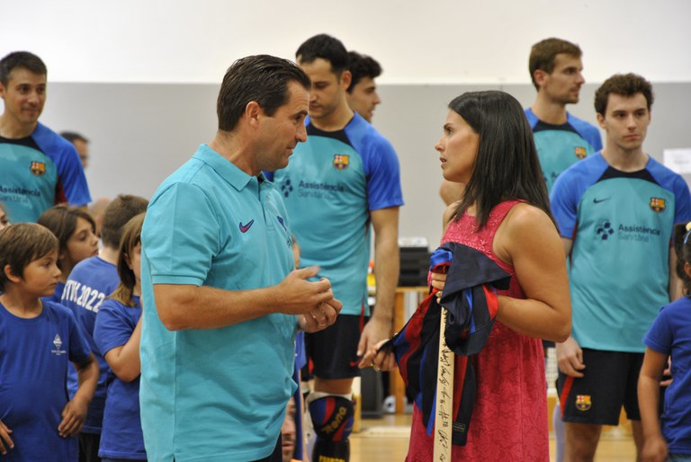 Estada del Barça d'hoquei a Encamp. Agost 2022.