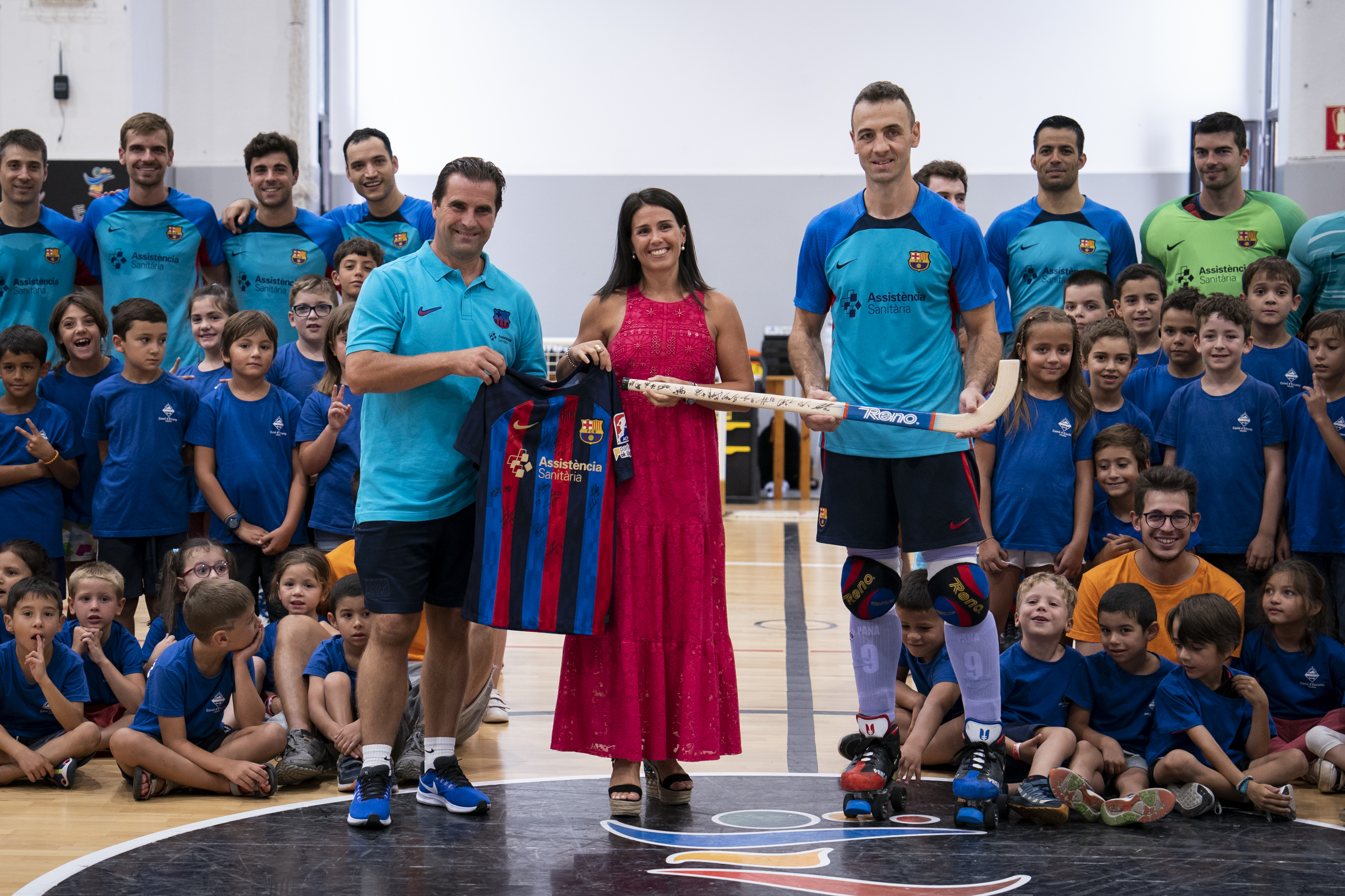 Estada del Barça d'hoquei a Encamp. Agost 2022.