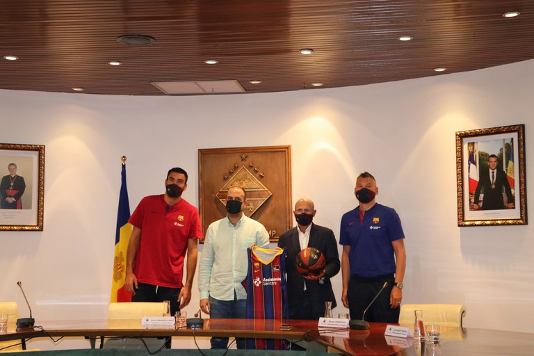 Recepció Pretemporada Barça Encamp 