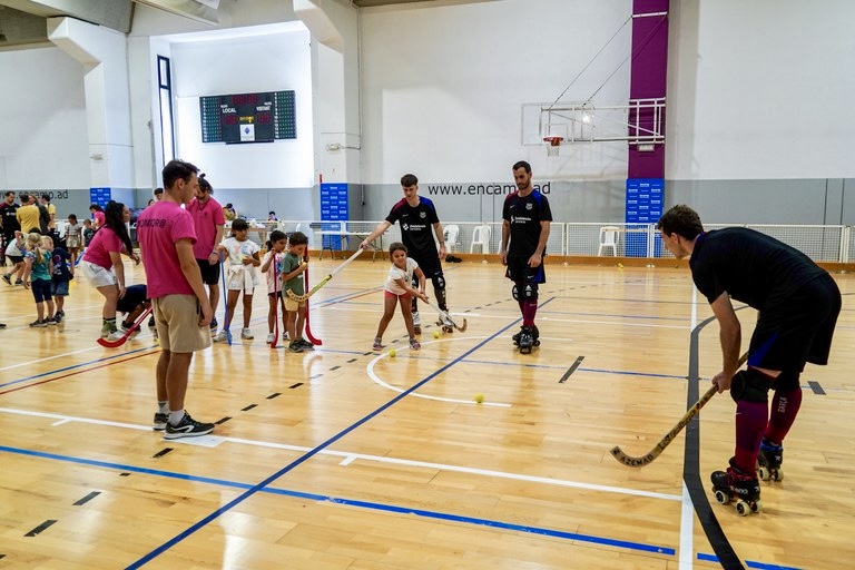 Estades del Barça a Encamp durant temporades passades.
