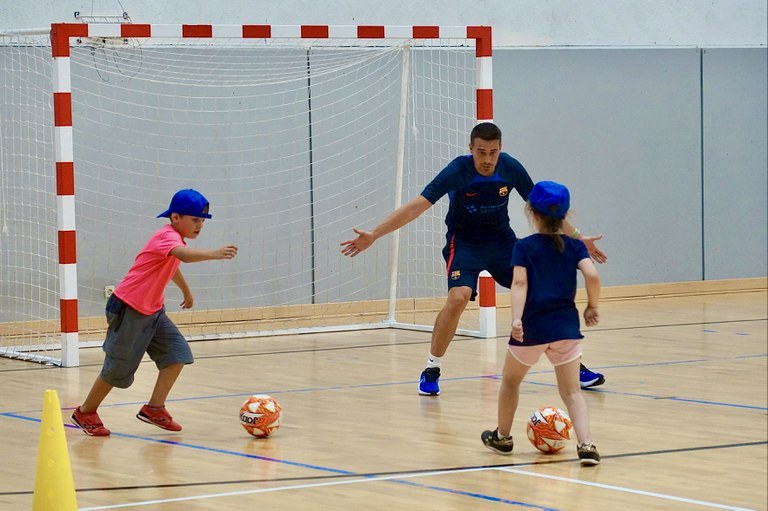 Estades del Barça a Encamp durant temporades passades.