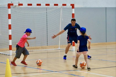Estades del Barça a Encamp durant temporades passades..
