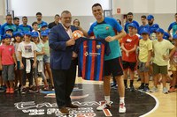 El Barça de futbol sala “golejat” per una bona causa per tancar la pretemporada a Encamp 