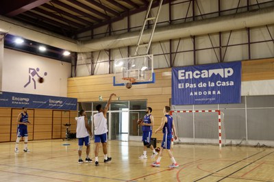 Estada del BC MoraBanc Andorra al Pas de la Casa.