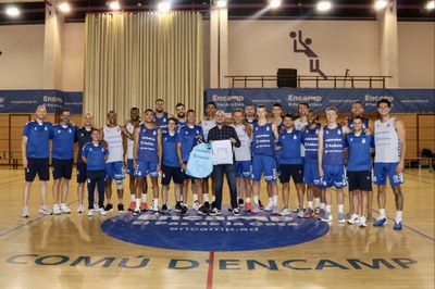 Estada del BC MoraBanc Andorra al Pas de la Casa.