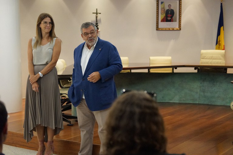 Recepció Campus Universitari llengua catalana Encamp. Edició 2022