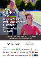 El Comú d'Encamp col·laborarà en les '12 hores d'esport Vall Banc' contra el càncer
