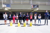 El Comú d'Encamp distribueix 350 porta entrepans a escolars per reduir plàstics d'un sol ús 