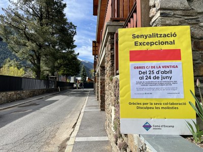Carrer de la Ventiga. Encamp.
