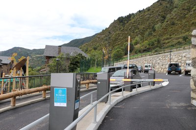 Aparcament de les Bons. 4 d'octubre de 2021.