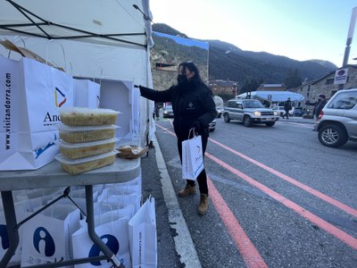 Repartiment de l’Escudella de Sant Antoni 2022.