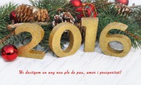El Comú d'Encamp us desitja un any 2016 ple de pau, amor i prosperitat