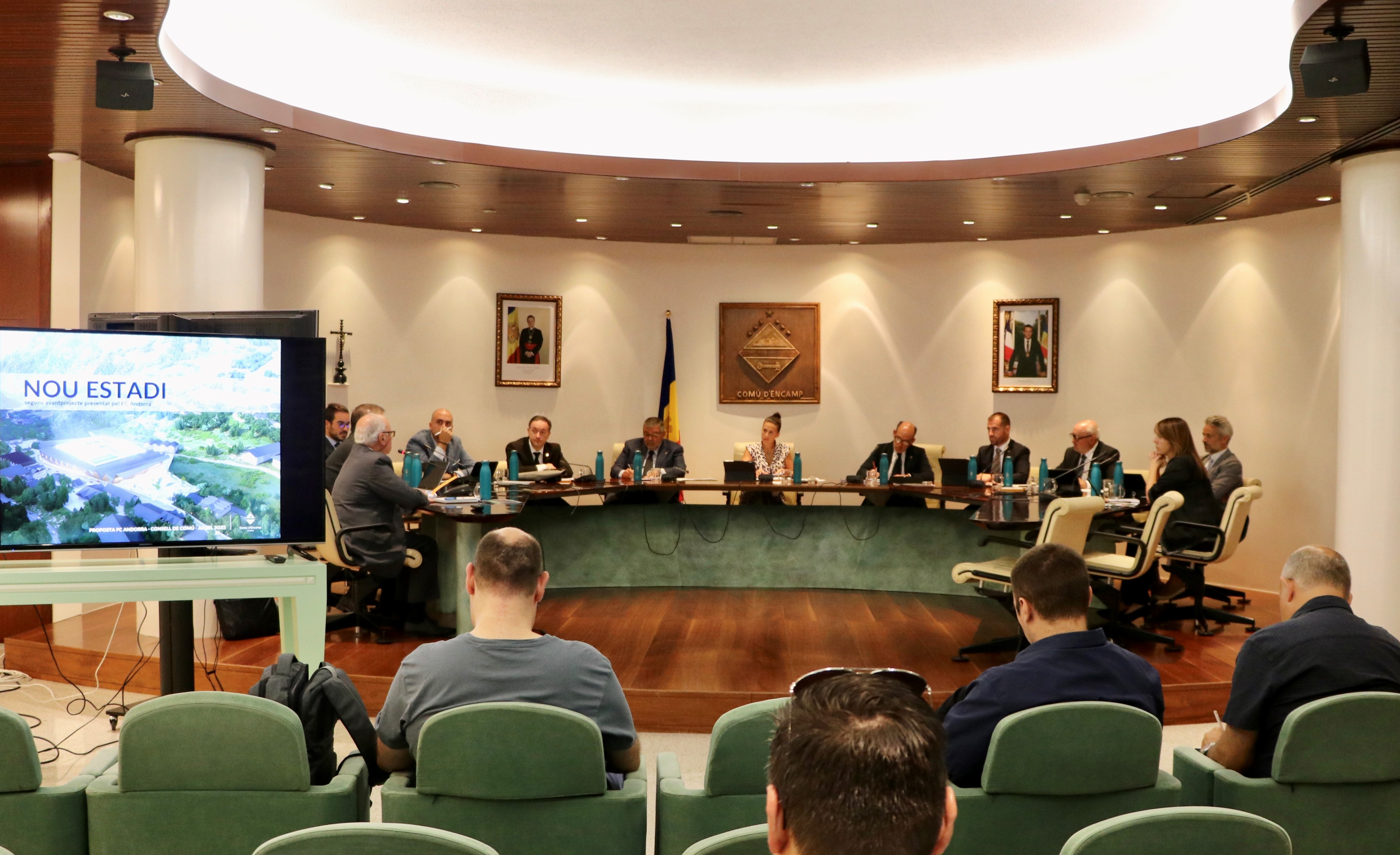 Sessió consell de comú juliol