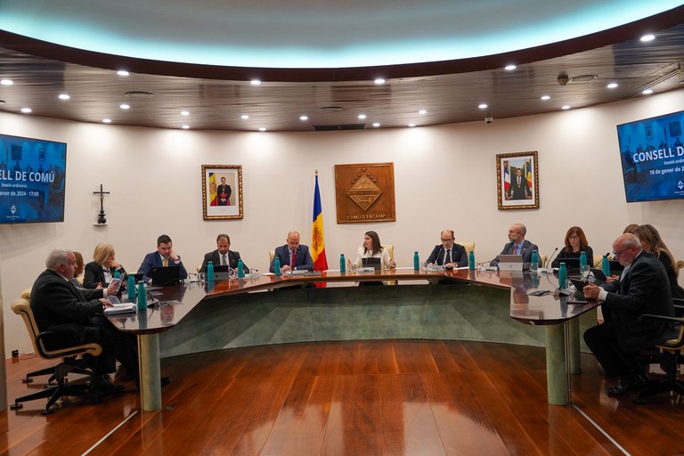 Sessió del Consell de Comú d'Encamp - 18 de gener de 2024