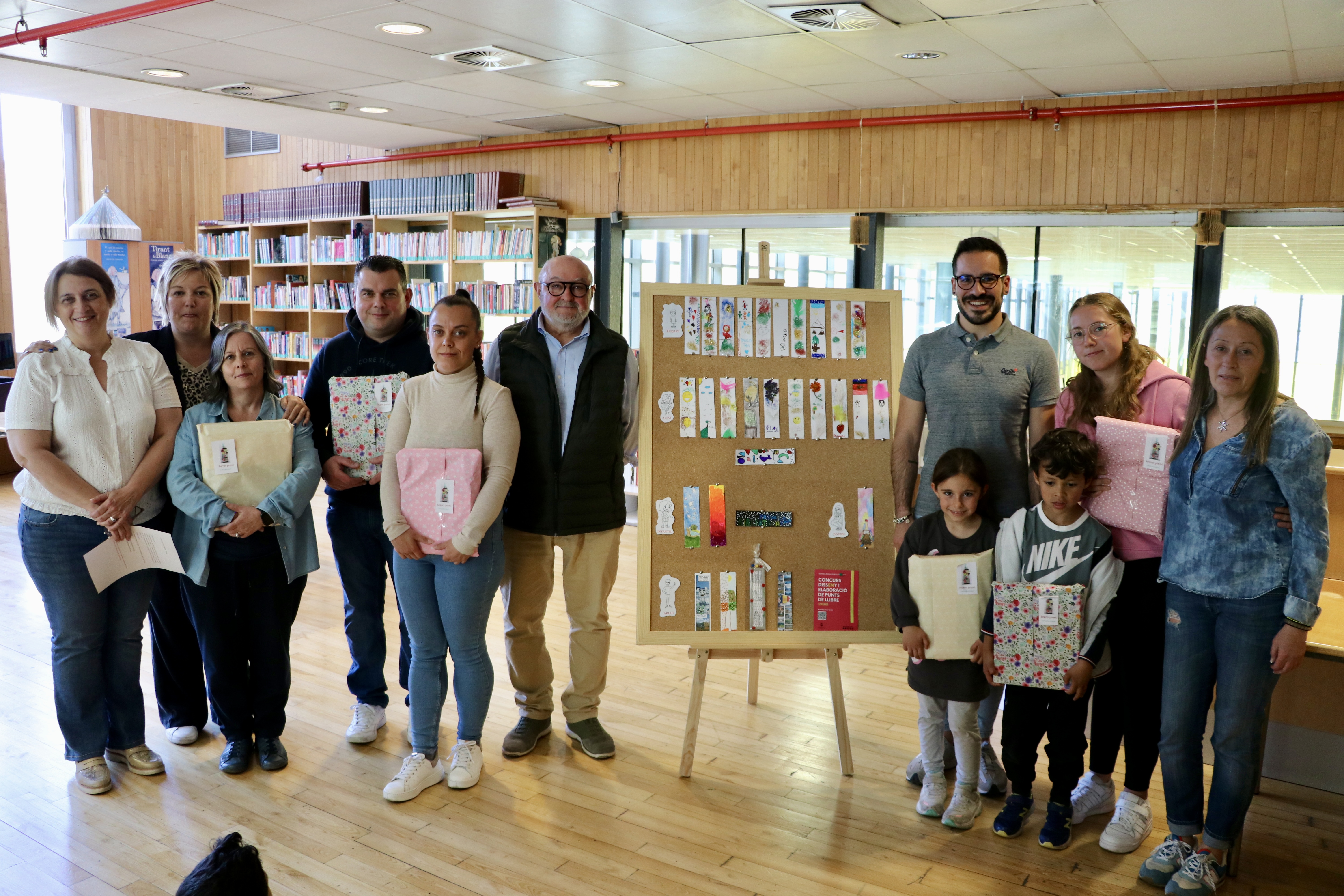 Entrega premis 12è Concurs de disseny i elaboració de punts de llibre d'Encamp i del Pas de la Casa