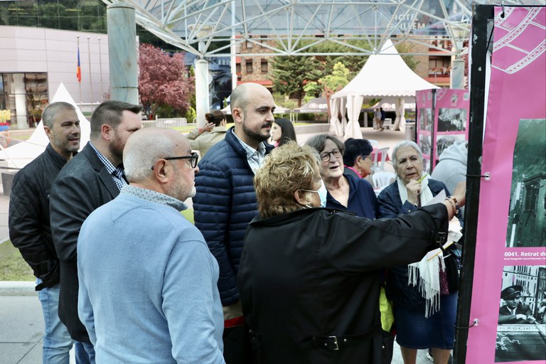 Fem memòria, Encamp! - Exposició a la plaça dels Arínsols.