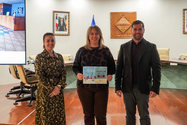 Entrega premis Concurs aparadors i decoració de Nadal @ComuEncamp