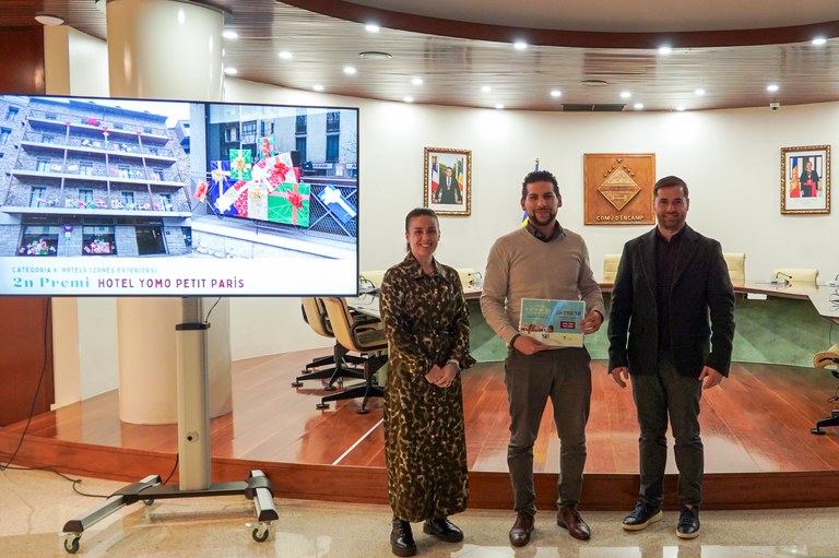 Entrega premis Concurs aparadors i decoració de Nadal @ComuEncamp