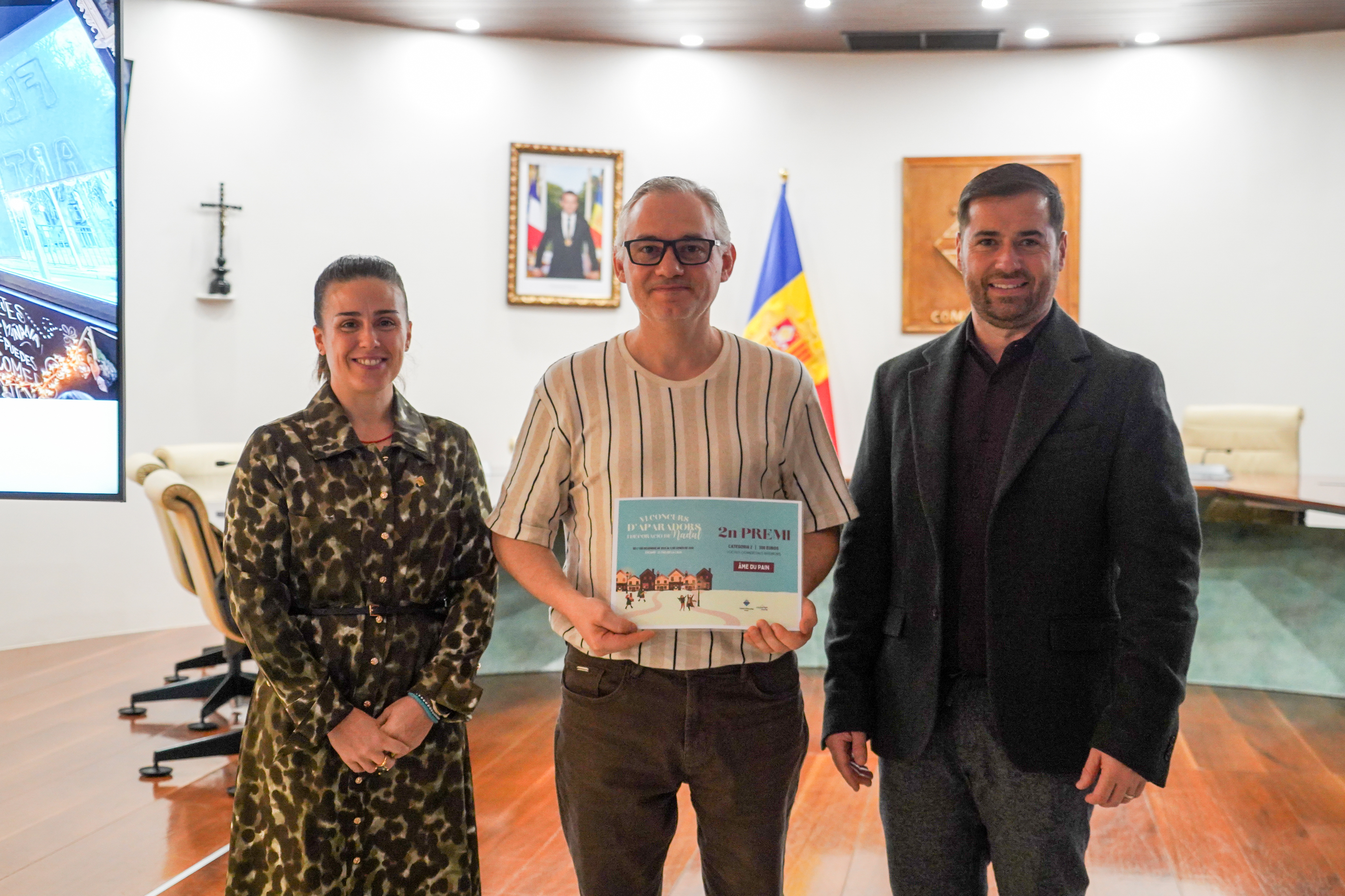 Entrega premis Concurs aparadors i decoració de Nadal @ComuEncamp