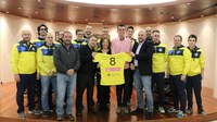 El Comú d’Encamp ofereix una recepció al CV Encamp abans de les fases d’ascens a Superlliga 2