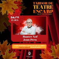 A la venda les entrades per l’obra teatral ‘Master Xof’, que tindrà lloc el 26 de novembre a la sala de festes del Complex d'Encamp