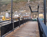 El Comú d’Encamp reobre la passarel·la de la Mola després dels treballs de rehabilitació i millora