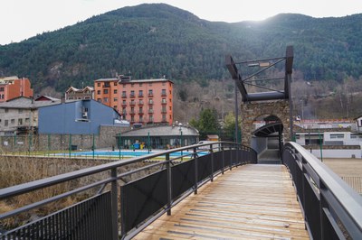Reobertura de la passarel·la de la Mola.