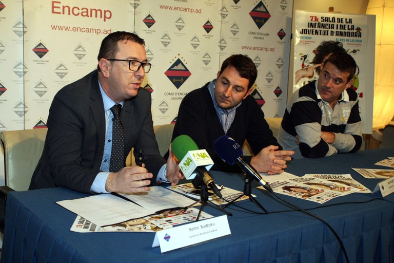 Roda de premsa Saló de la Infància i de la joventut d'Andorra