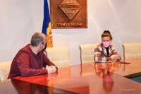 El Comú d’Encamp signa un conveni amb el VPC Rugbi Andorra XV per a la promoció d’Encamp i el Pas de la Casa a França a través de l’esport 