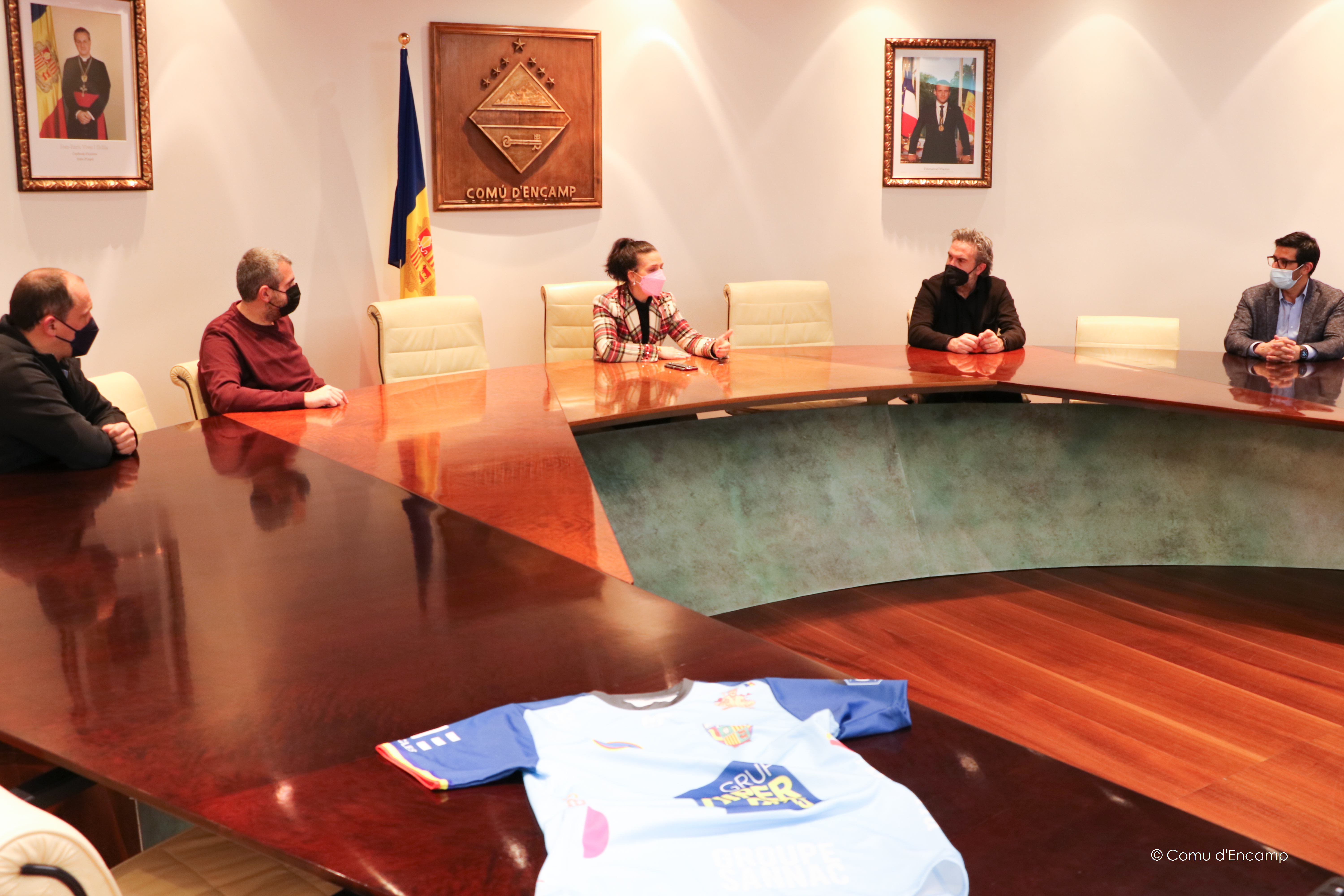 Trobada amb el VPC Andorra Rugbi XV al Comú d'Encamp 