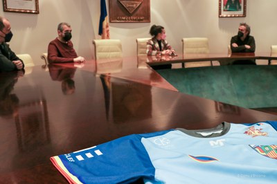Trobada amb el VPC Andorra Rugbi XV al Comú d'Encamp .