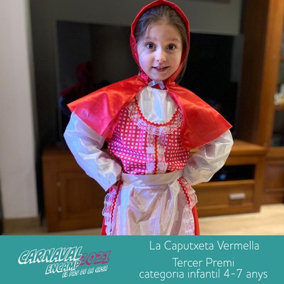 La Caputxeta vermella · Tercer premi categoria infantil 4-6 anys .