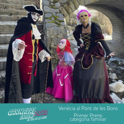 Venècia al Pont de les Bons · Primer premi categoria familiar.