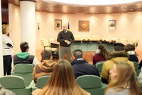El Comú rep la visita d'uns alumnes mallorquins 