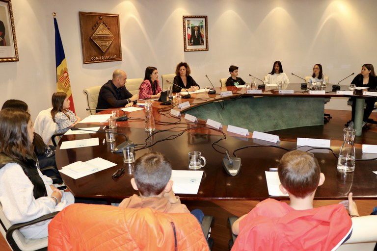 Sessió del Consell d'Infants