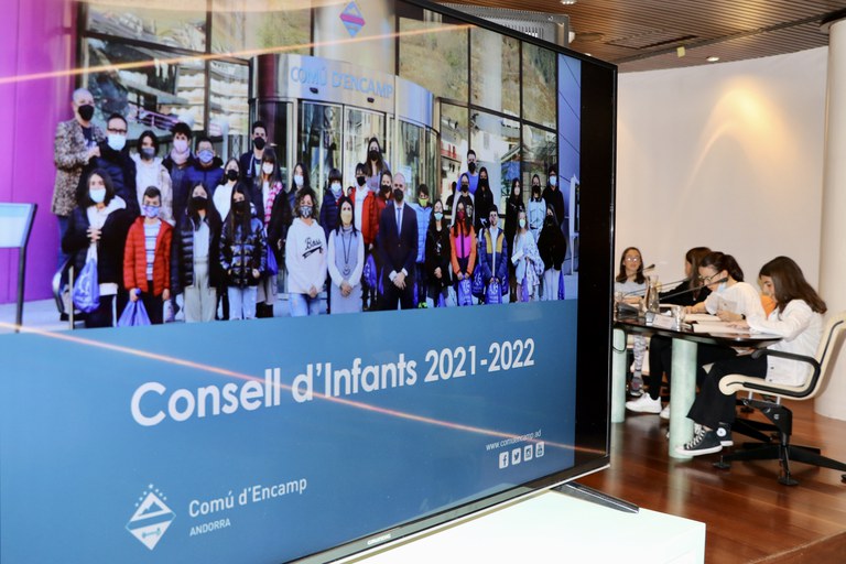 Sessió del Consell d'Infants