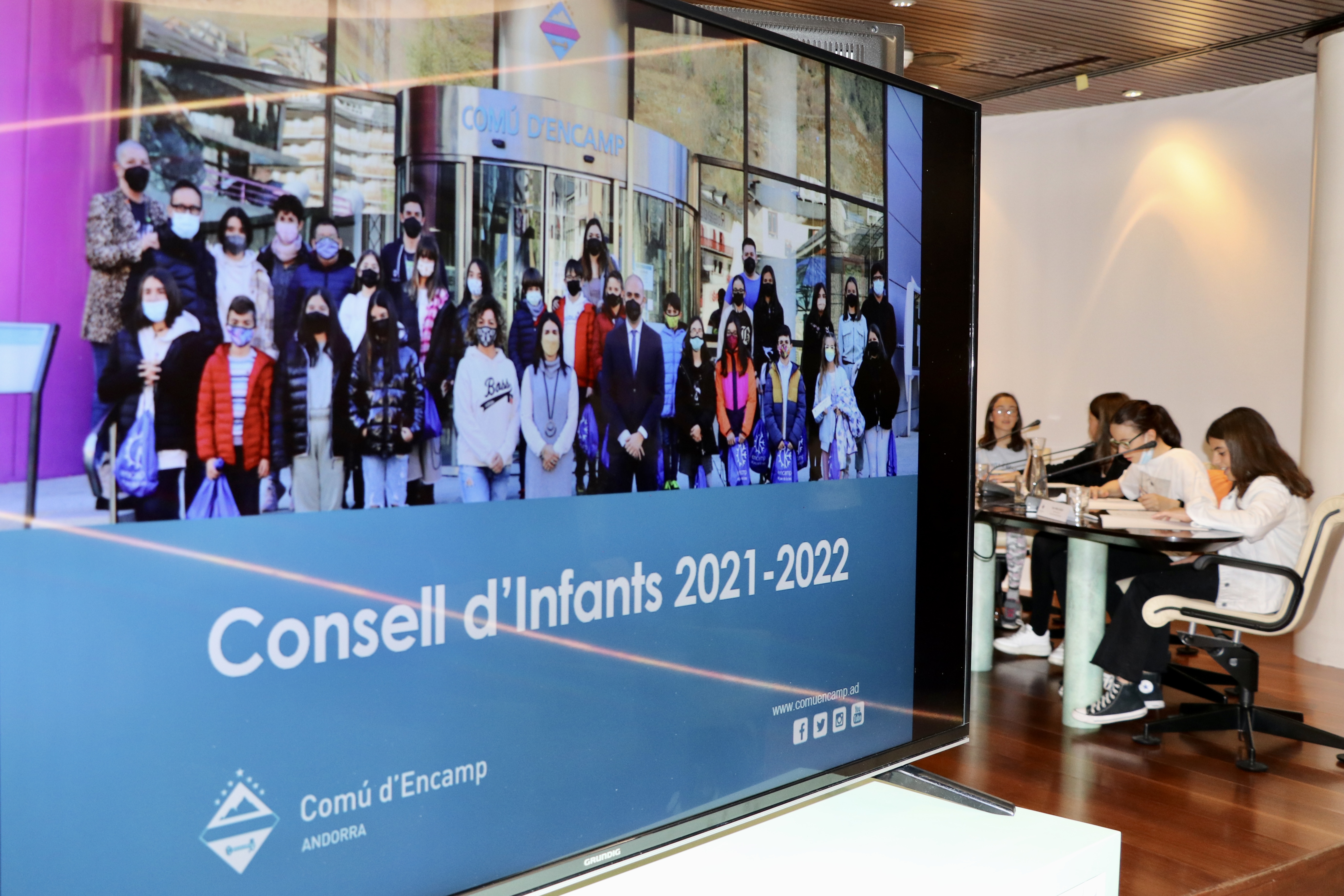 Sessió del Consell d'Infants