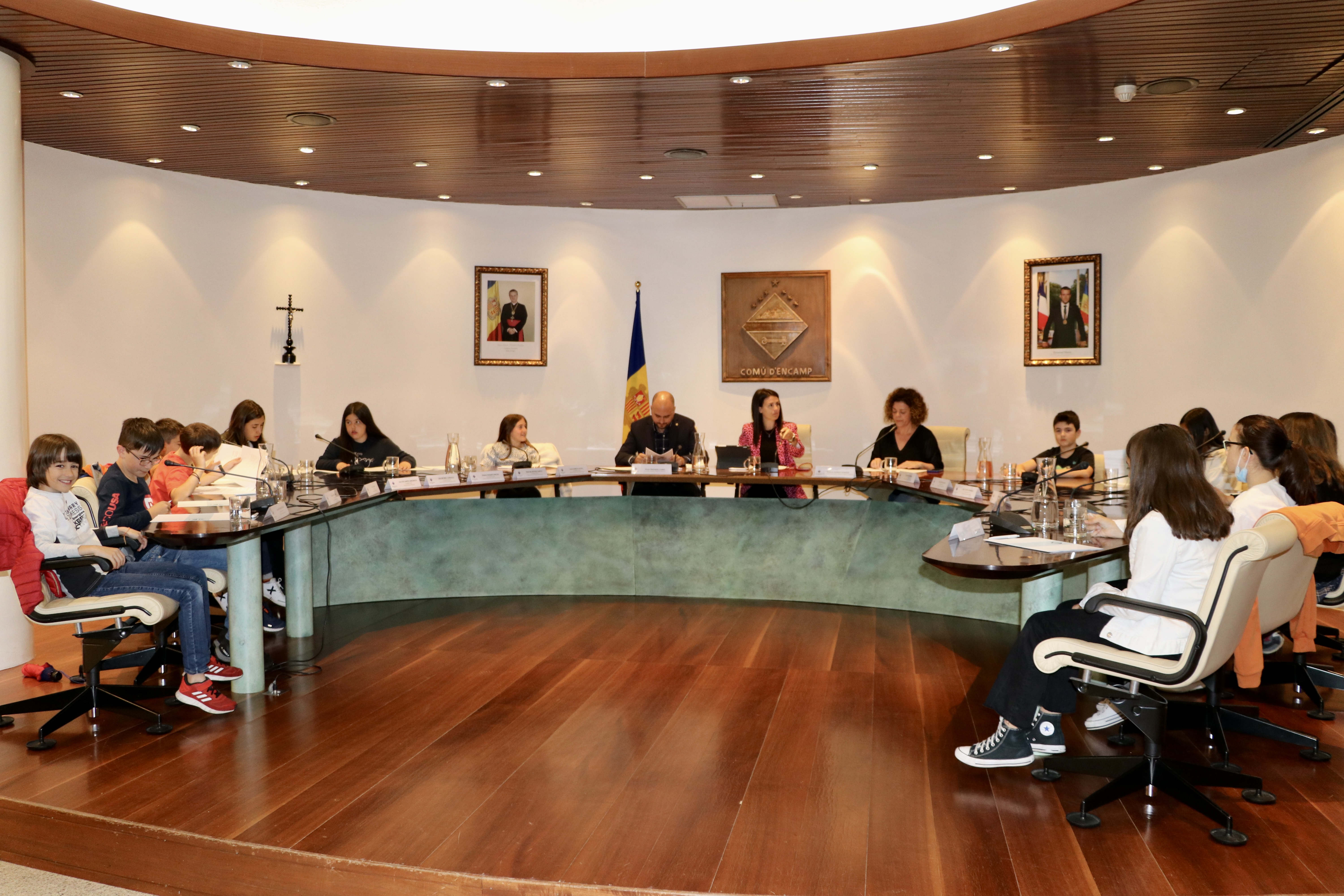 Sessió del Consell d'Infants