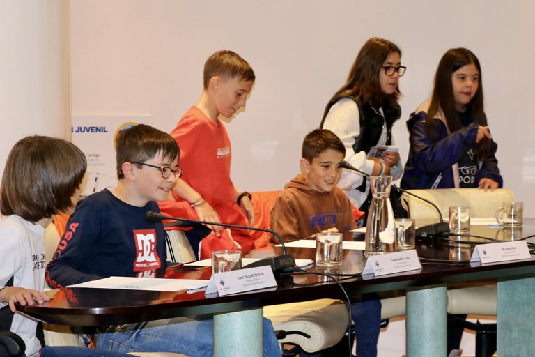 Sessió del Consell d'Infants