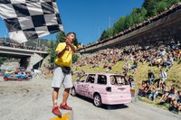 El Crash Car més emocionant torna a fer vibrar les més de 2.000 persones reunides a Prada de Moles