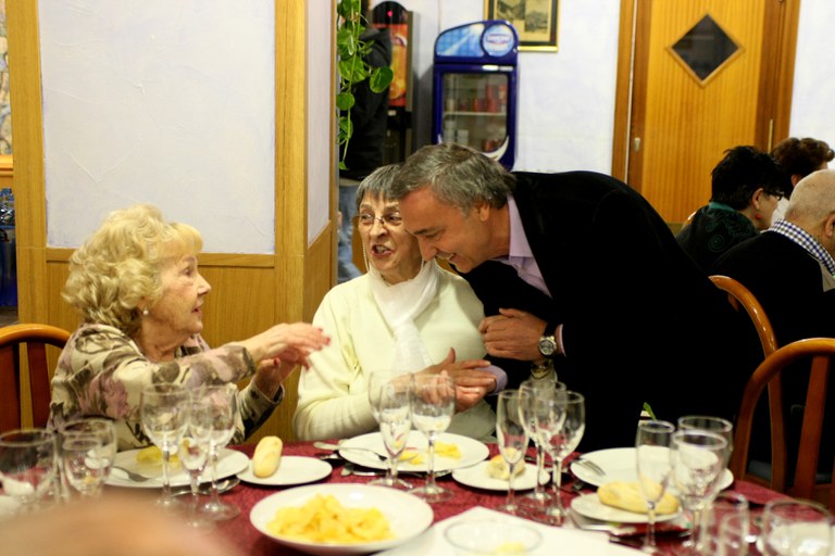 Dinar de Nadal de la gent gran