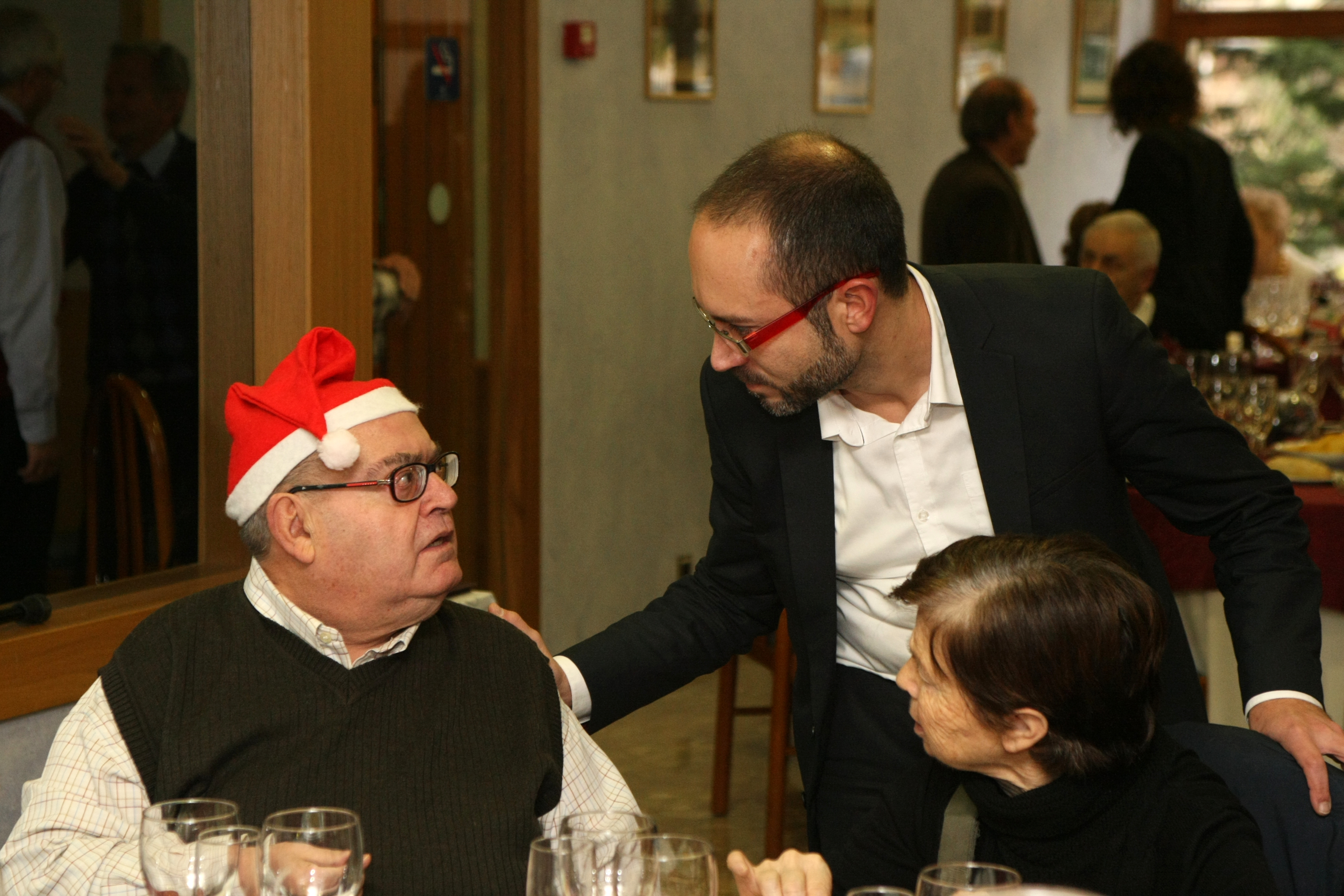 Dinar de Nadal de la gent gran