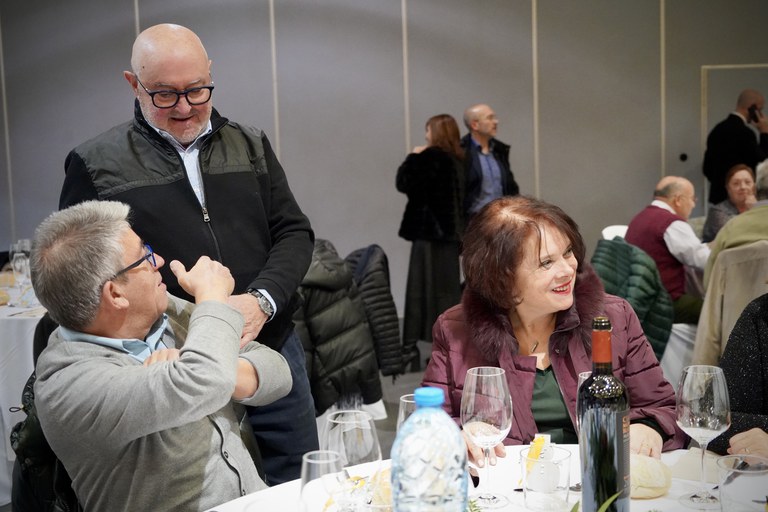 Dinar de Nadal de la gent gran a Encamp