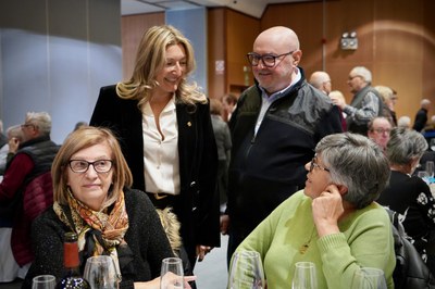 Dinar de Nadal de la gent gran a Encamp.
