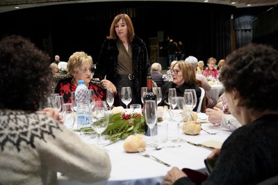 Dinar de Nadal de la gent gran a Encamp.