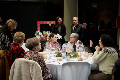 Dinar de Nadal de la gent gran a Encamp.