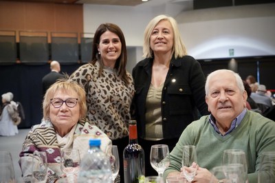 Dinar de Nadal de la gent gran a Encamp.